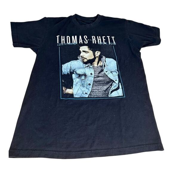 Thomas Rhett Black 2018 Tour Tee Life Changes - Picture 1 of 2